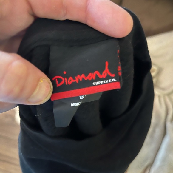 Diamond Supply CO crew neck worn/ washed 1 time - Picture 3 of 4